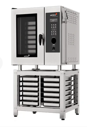 MB Forno Combinado Elétrico 8 GNs 1/1 WCPR-08E Wictory - Até 350 Refeições/Ciclo