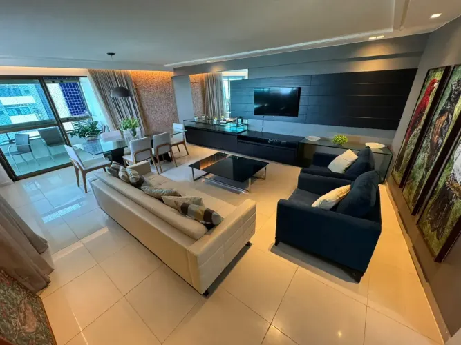 Pina, 4 Qts/3 Suites/Closet, 155m², Varanda, 3 Vagas, Vista Mar, Reformado, Armários, Laze