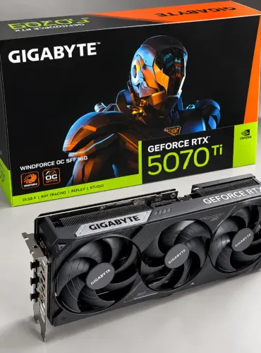 Placa de Vídeo Gigabyte GeForce RTX5070TI Gaming OC 16GB GDDR7 PCI-Express
