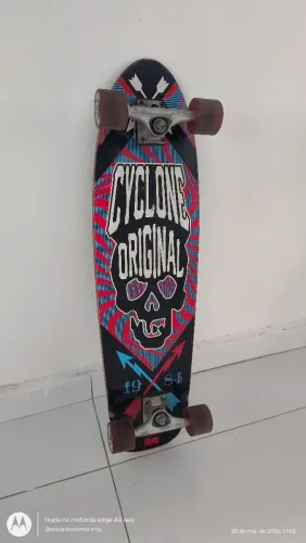 Skate Ciclone Modelo Longboard 1984