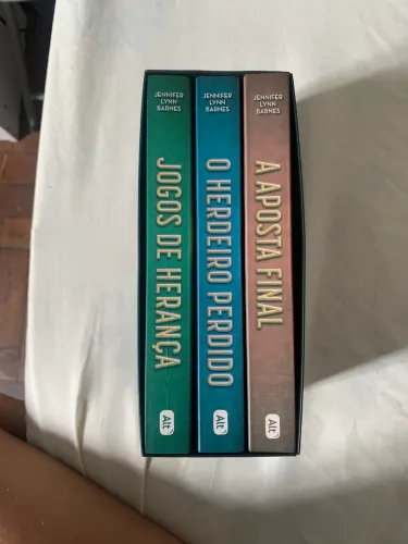 Livro Box Jogos de Herança