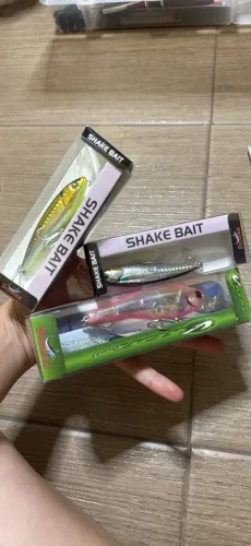 Conjunto com três iscas