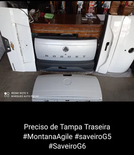 Tampa trs Saveiro robust 19 completo