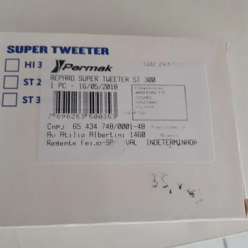 Reparo super tweeter novo 
