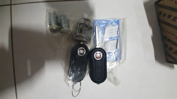 Fiat novo palio e gran Siena jg cilindro chave canivete