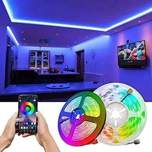 Fita LED com RGB Colorida + Controle
