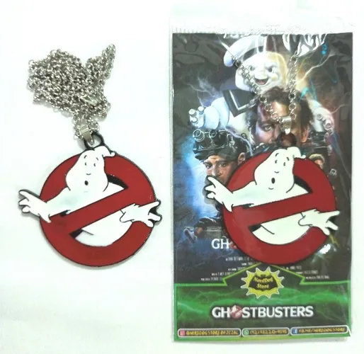Colar Caça-Fantasmas - NerdDog Store Ghostbuster Caça Fantasmas Geleia Peter