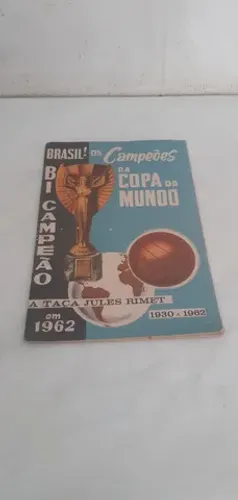 album brasil bicampeão de 1962 7 cores pelé e garrincha