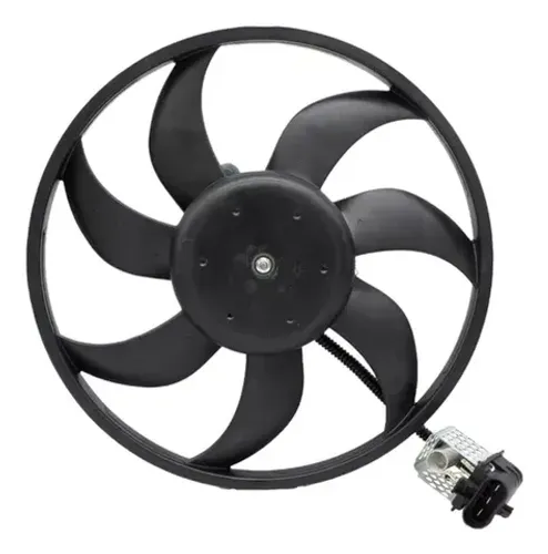 Eletroventilador Radiador GM Corsa Classic 2010 à 2016 - 7 Hélices / C Ar Condicionado