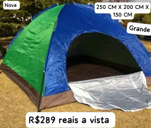 Barraca nova até 6 lugares