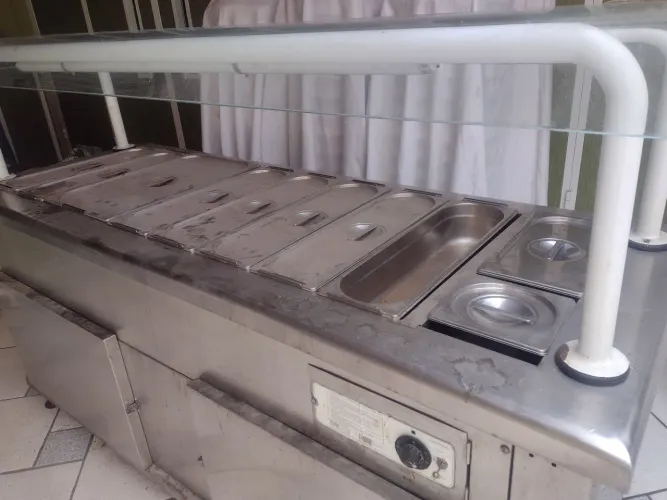 Buffet térmico inox 220 volts