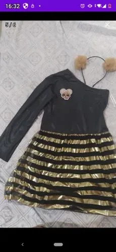 Vestido fantasia