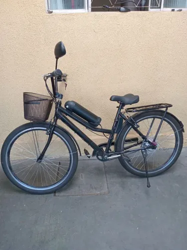BICICLETA ELETRICA BIKELETE YAMADA 350 WTS  CESTO GARUPEIIRA SEMI NOVO