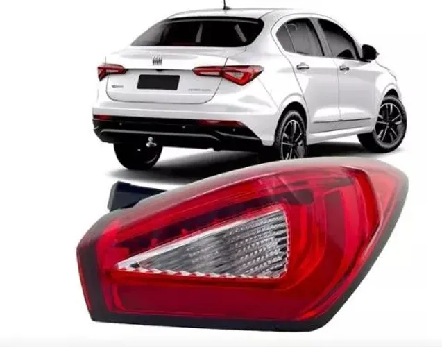 Lanterna Traseira Cronos 2018 A 2022 Canto Com Led 