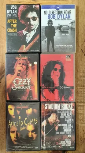DVD's Musicais Rock