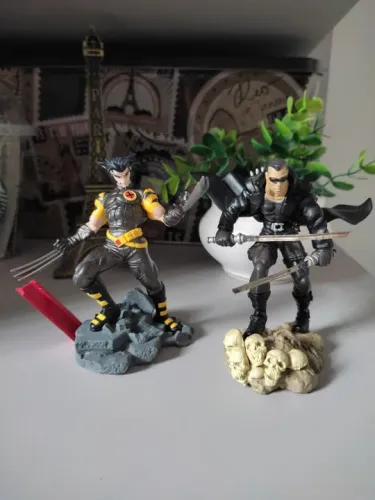 Wolverine Blade Gashapon X-Men vs Spider-Man (Series Marvel Heroes 3) Figura Bandai