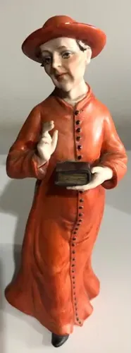 Porcelana religiosa padre Capodimonte 