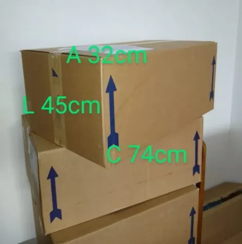 Caixas de papelão para transporte 