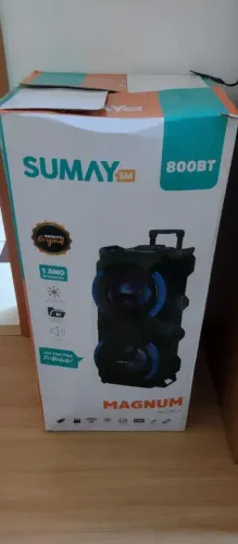 Caixa de som móvel nova
