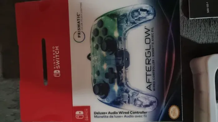 Controle Nintendo Switch Afterflow. LEIA O ANUNCIO!