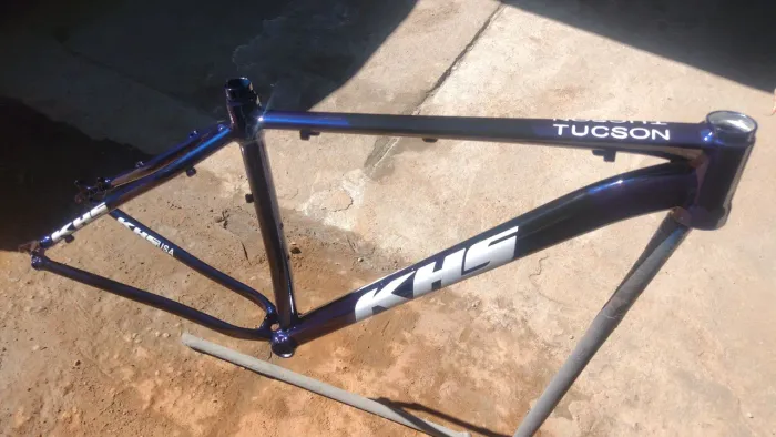 Quadro de Bicicleta KHS Tucson - Preto e Azul