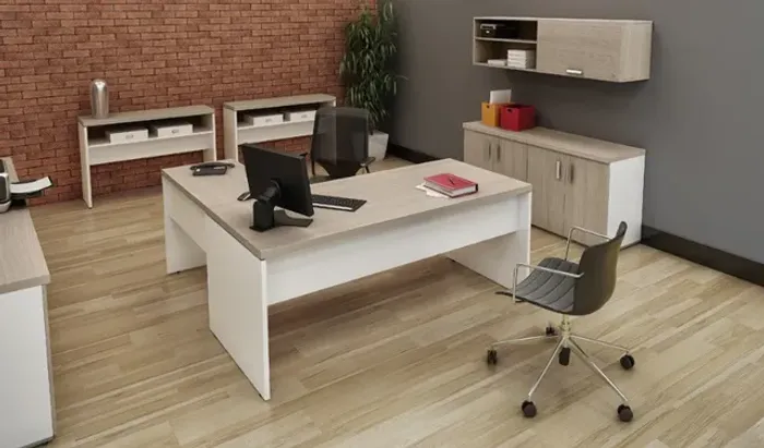 Mesa em L para Escritório - Pronta Entrega (Entrego Hoje)