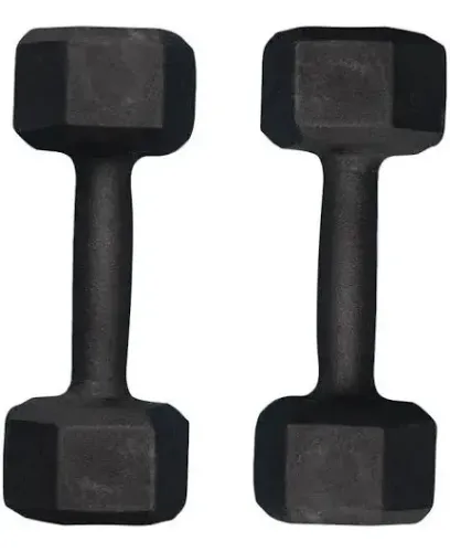 PAR DE HALTER SEXTAVADO 10KG PINTADO