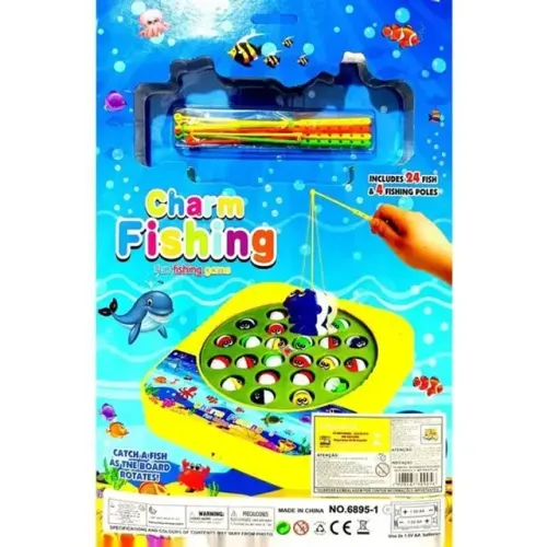 Brinquedo Pega Peixe Pescaria