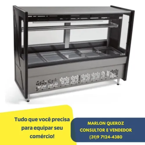Balcão de Carne para Açougue 1,75M novo