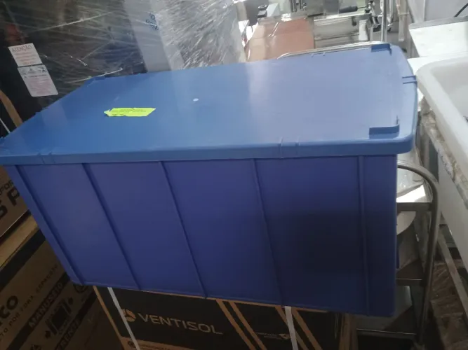 Caixa Plástica 70 Litros Azul - NOva