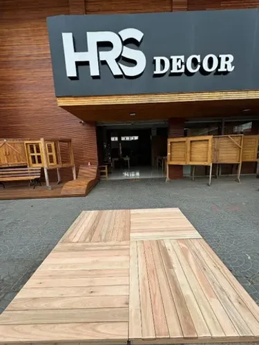 Deck Modular Barato Pronto 100x100 Eucalipto Fácil Instalação