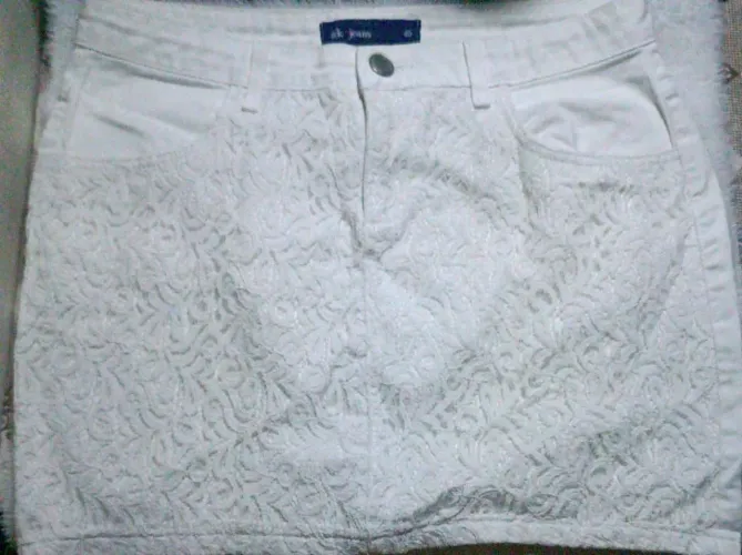 Saia jeans 
