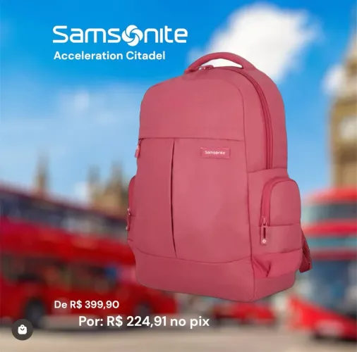 Mochila Samsonite Acceleration Citadel Notebook/LapTop