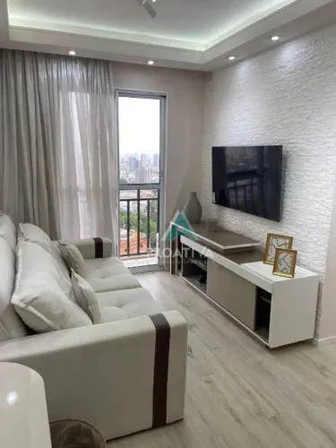 Apartamento com 3 dormitórios para alugar, 59 m² por R$ 4.103,00/mês - Parque Erasmo Assun