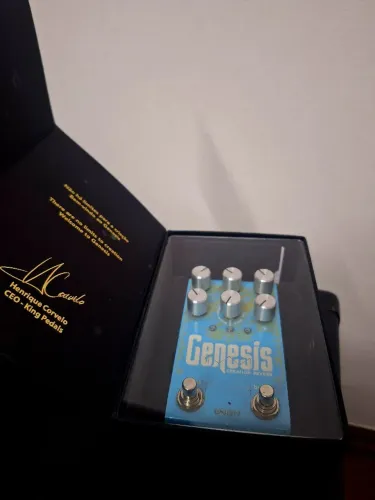 King Pedals Genesis Creation Reverb - Reverb Boutique Nacional - Edição Premium
