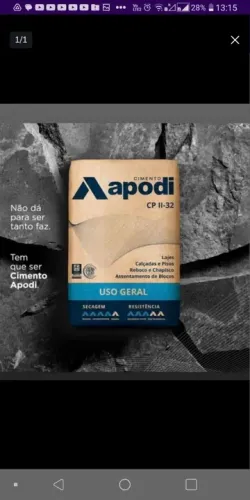 Cimento Apodi CP II-32 - Uso Geral