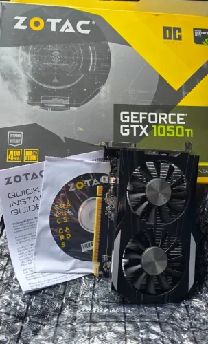 Placa de vídeo GeForce GTX 1050 Ti 4GB GDDR5