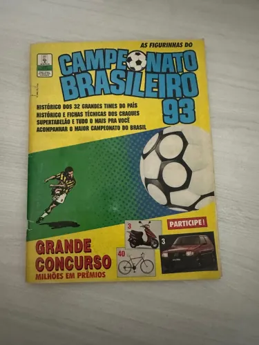 Álbum de Figurinhas Campeonato Brasileiro 93