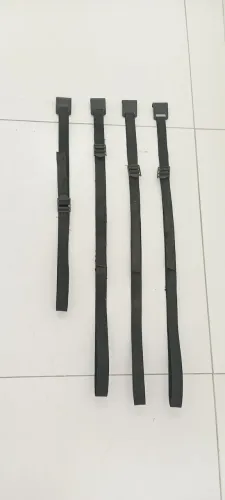 Jogo correias para suporte bicicletas veicular