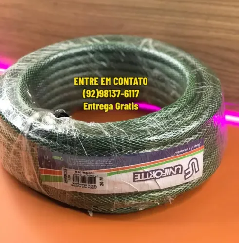 Mangueira de Jardim Trançada verde Uniforte de 20 metros