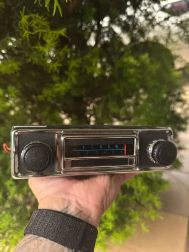 Rádio Clássico Restaurado com Bluetooth!! Fusca Brasília Variant