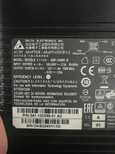 Fonte para roteador ou firewall cisco isr ou asa 54v para habilitar o poe