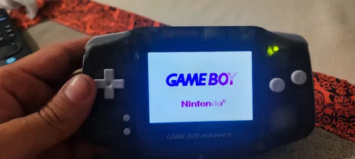 Game boy advance tela ips 