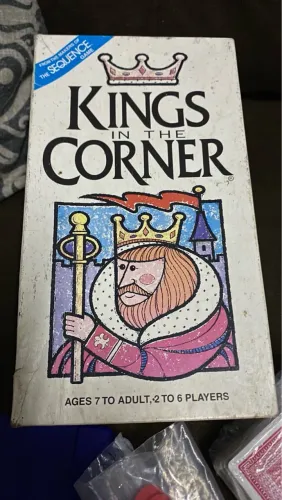 Jogo de tabuleiro Kings in the Corner e baralho