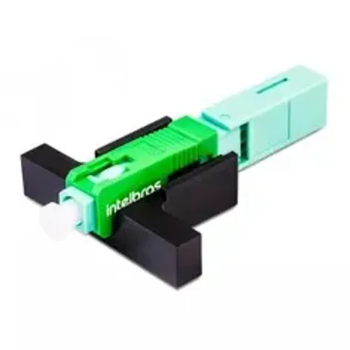conector de click Intelbras Ftth Sc/apc verde 30MM 1 unidade     9372     d663