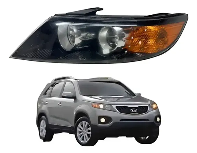 Farol Esquerdo Kia Sorento 2010 2011 2012 2013 Esquerdo/motorista