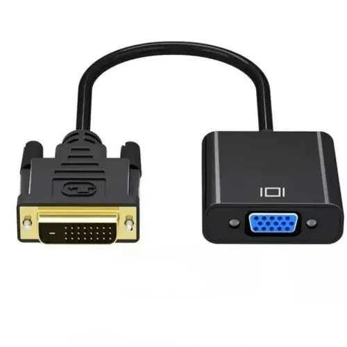Adaptador Conversor Conexão DVI-D para VGA Knup - KP-AD108 Novo Loja Coimbra Computadores