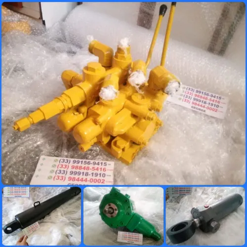 COMANDO HIDRÁULICO PARA TRATOR PRENSA COLETOR DE LIXO GUINCHO