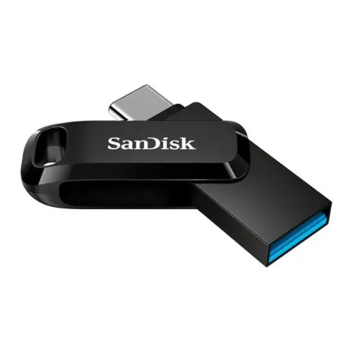 Pen Drive 128GB Sandisk TipoC e USB 3.1 Ultra Dual Drive Conectores USB Type-c E USB 3.1