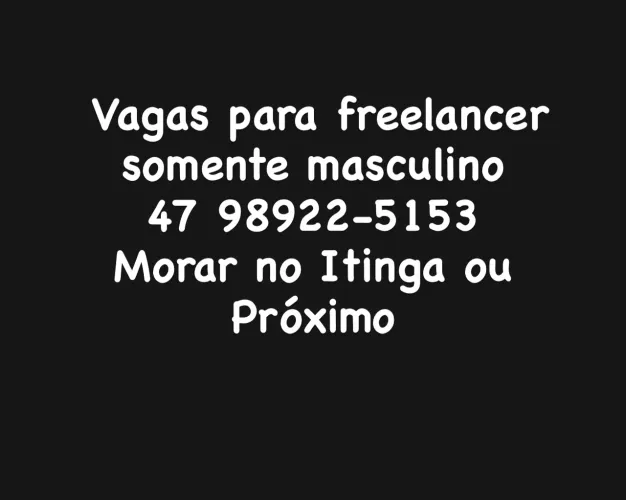 vagas para freelancer Diarias 